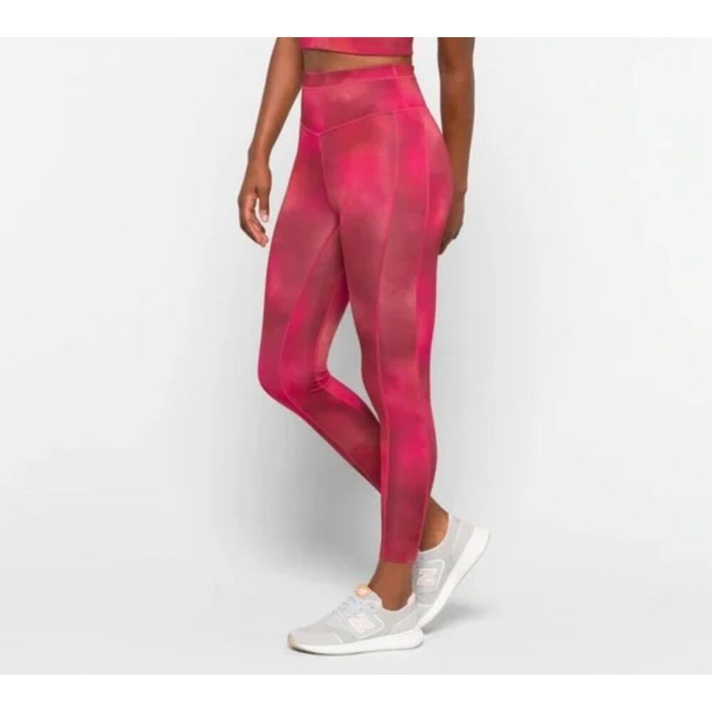 Free People FP Movement Beat the Heat Reversible Leggings Wild Raspberry + Fig S - Picture 1 of 4